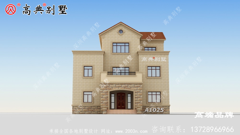 農(nóng)村別墅外觀精美，布局實用，造價經(jīng)濟