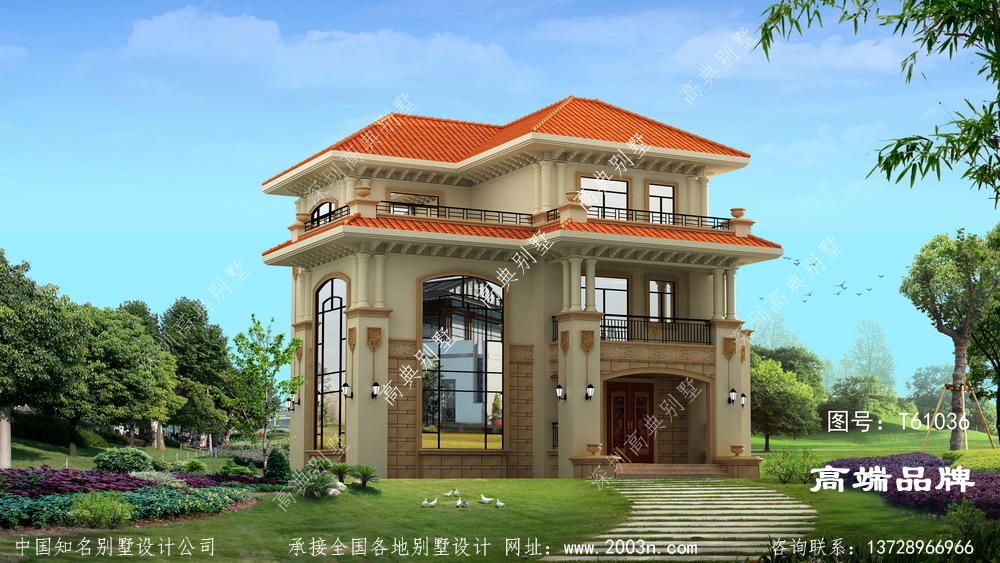 農(nóng)村三層小別墅設(shè)計(jì)圖
