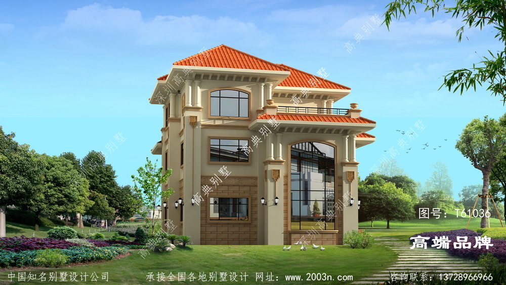 農(nóng)村三層小別墅設(shè)計(jì)圖