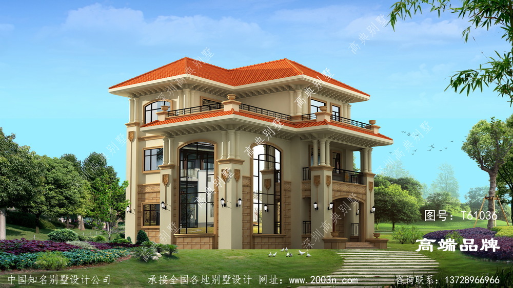 農(nóng)村三層小別墅設(shè)計(jì)圖
