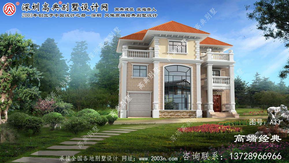 高淳縣復(fù)式別墅自建外觀效果圖 高淳縣復(fù)式別墅自建外觀效果圖