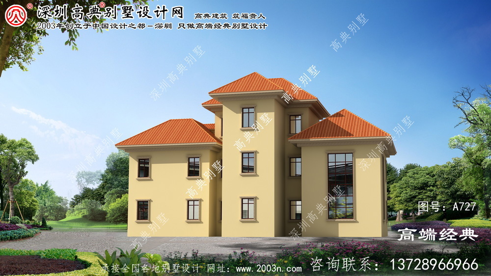 永康市豪華自建別墅設計