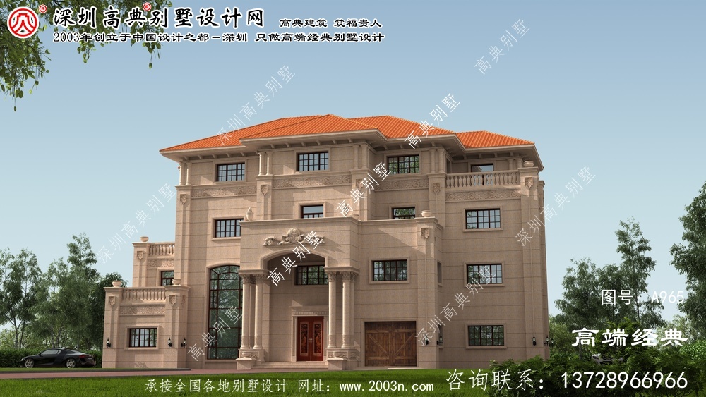 柘榮縣精致的四層石材別墅