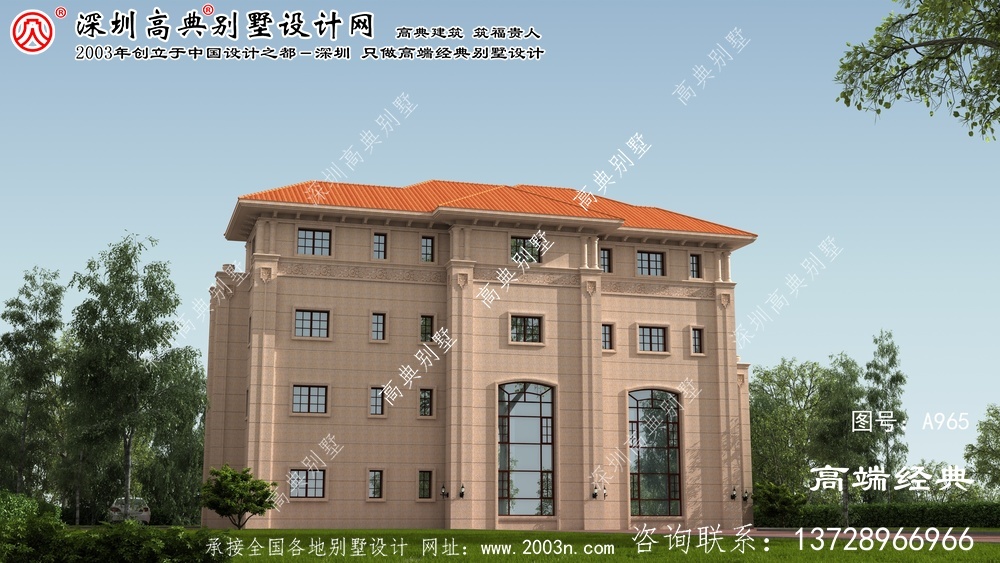 柘榮縣精致的四層石材別墅