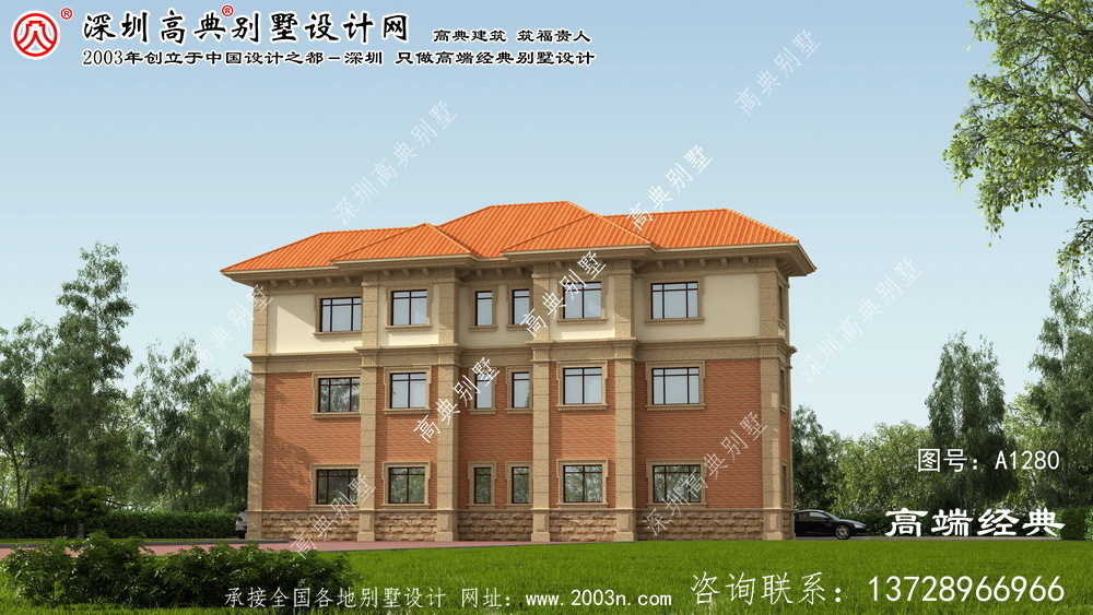 北辰區墅設計圖紙及效果圖
