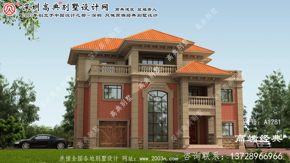 西青區(qū)農(nóng)村小別墅3層設(shè)計(jì)圖