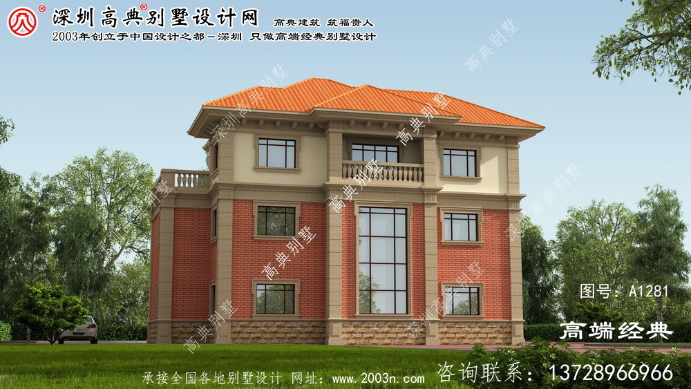 西青區(qū)農(nóng)村小別墅3層設(shè)計(jì)圖