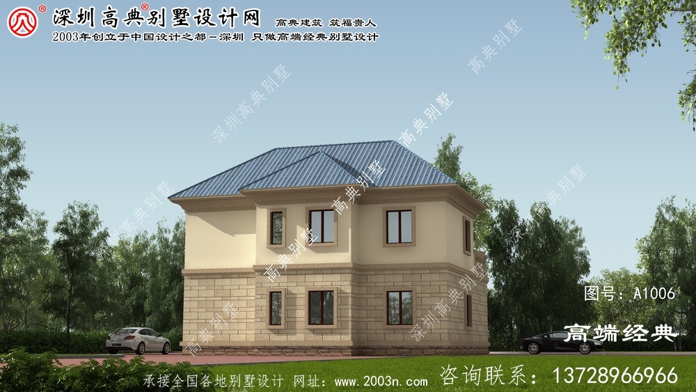 潯陽區(qū)兩層別墅新農(nóng)村自建別墅