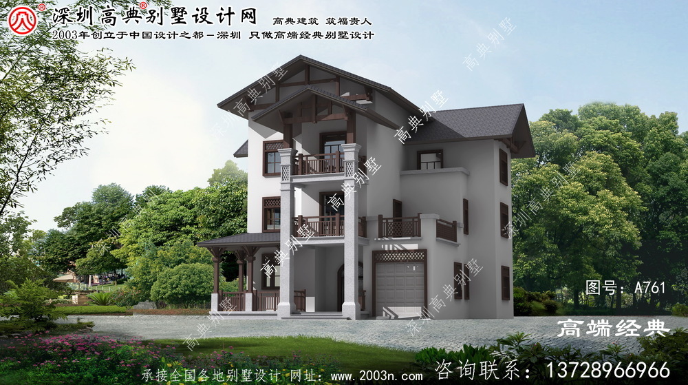 沁陽市農村別墅三層設計圖 沁陽市農村別墅三層設計圖