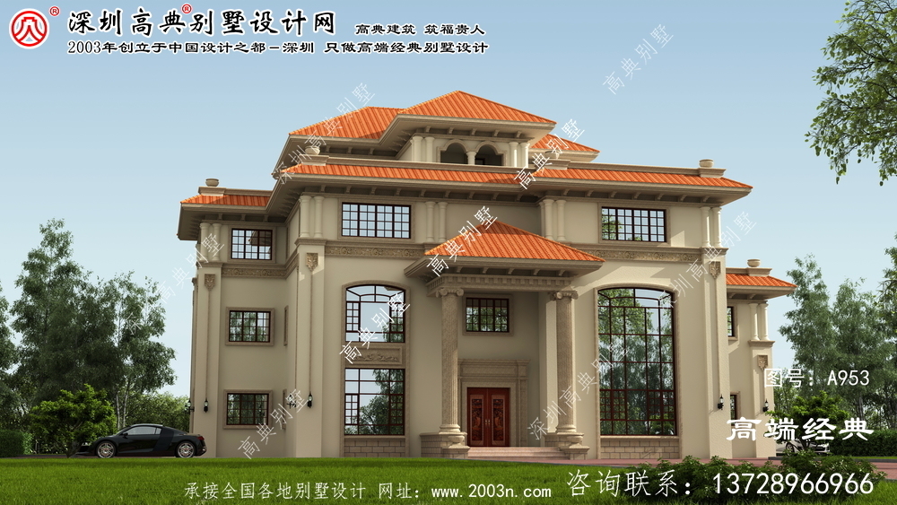 洪山區(qū)四層別墅設(shè)計(jì)圖 洪山區(qū)四層別墅設(shè)計(jì)圖