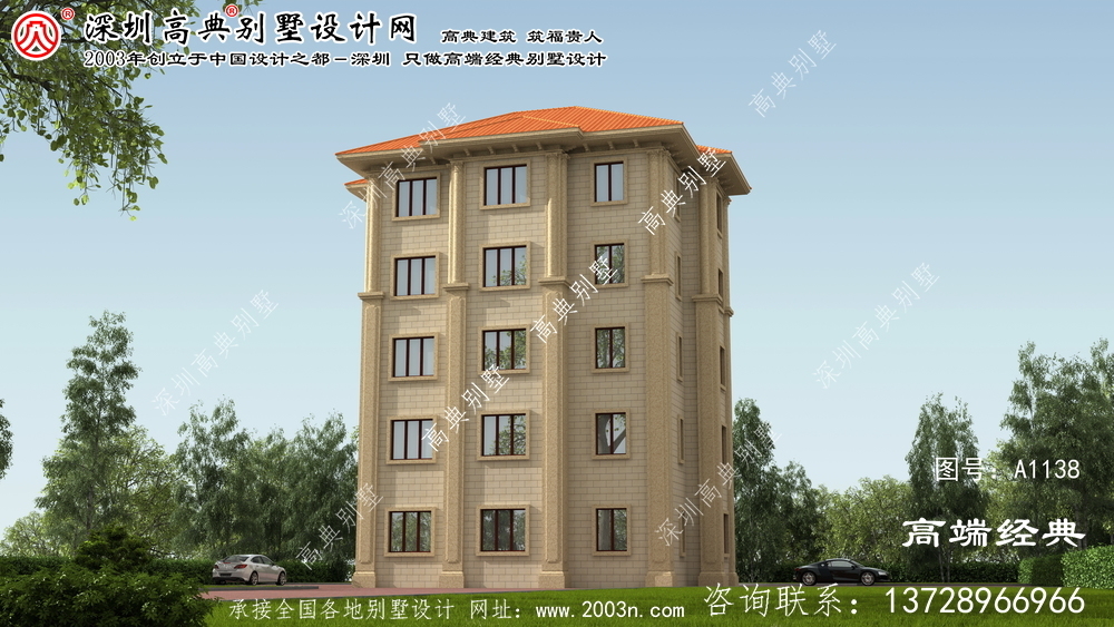 長沙縣高層別墅戶型圖
