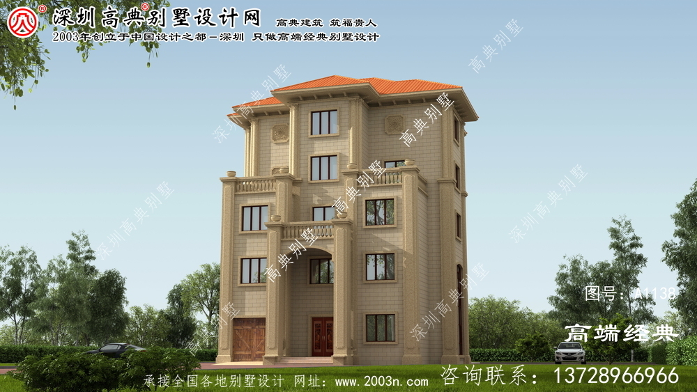 長沙縣高層別墅戶型圖