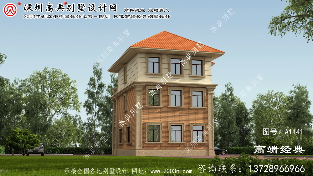 株洲市105平米別墅圖紙