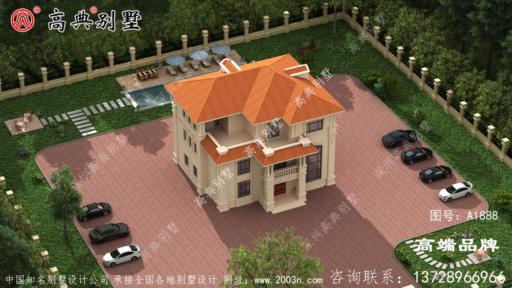 三層自建房設計圖絕對適合農村建設 !
