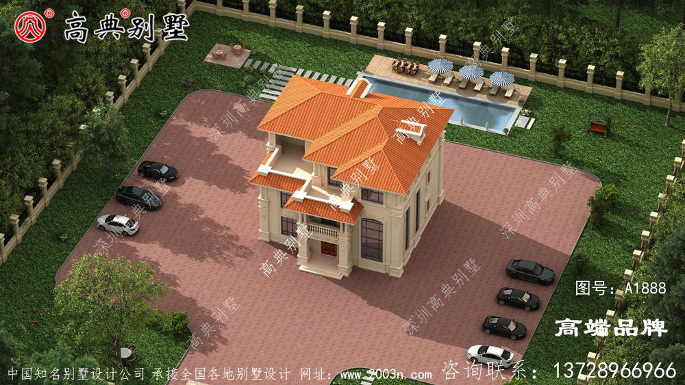 三層自建房設計圖絕對適合農村建設 !