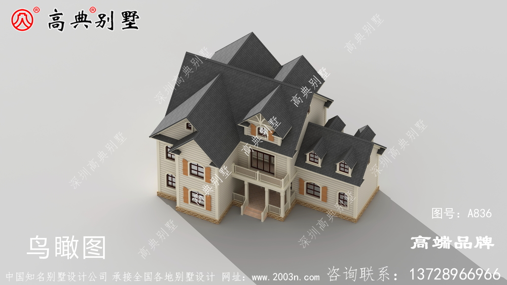 農村自建房圖片多窗保證了室內采光通風