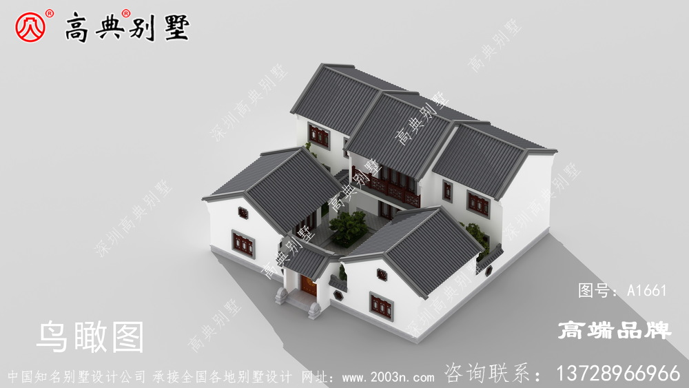 兩層別墅圖簡約整潔,建造工藝簡單 兩層別墅圖簡約整潔,建造工藝簡單