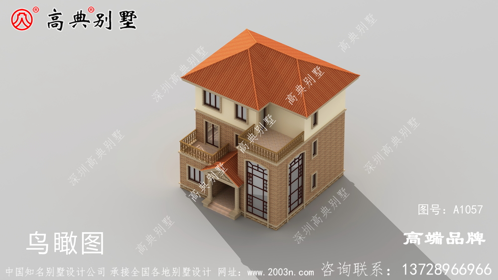 新型農村房屋設計圖片外觀靚麗，布局合理