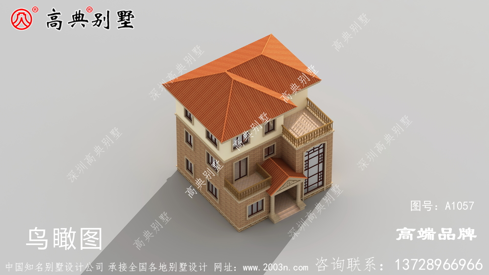 新型農村房屋設計圖片外觀靚麗，布局合理