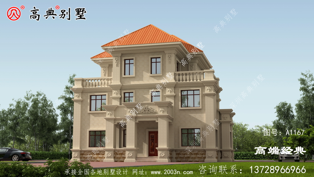  永康市三層小樓圖，這樣的房子蓋起來那是相當有面子的