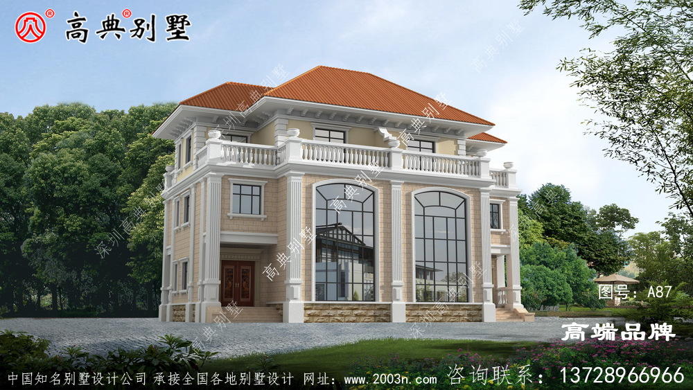 農村房子建設圖紙建在老家絕對是最亮眼的!