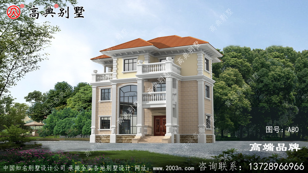 農(nóng)村三層別墅更是風(fēng)光無限的設(shè)計