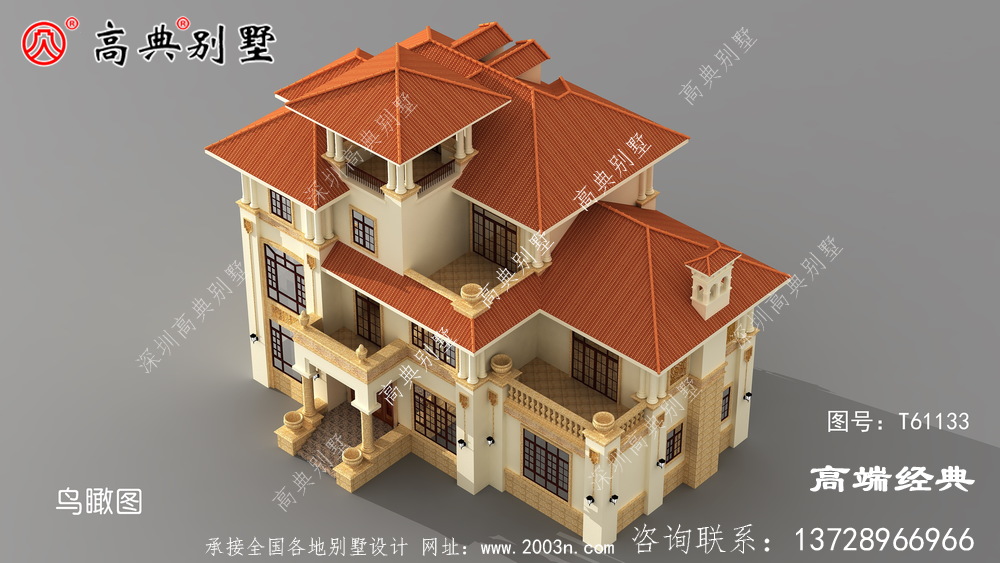 農村房屋設計圖造型簡單卻很時尚