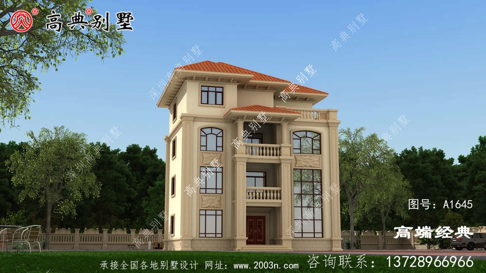 簡歐別墅透露出更多的是簡約和大方