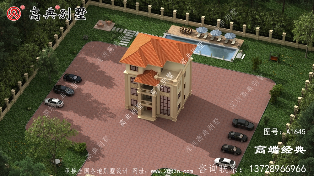 簡歐別墅透露出更多的是簡約和大方