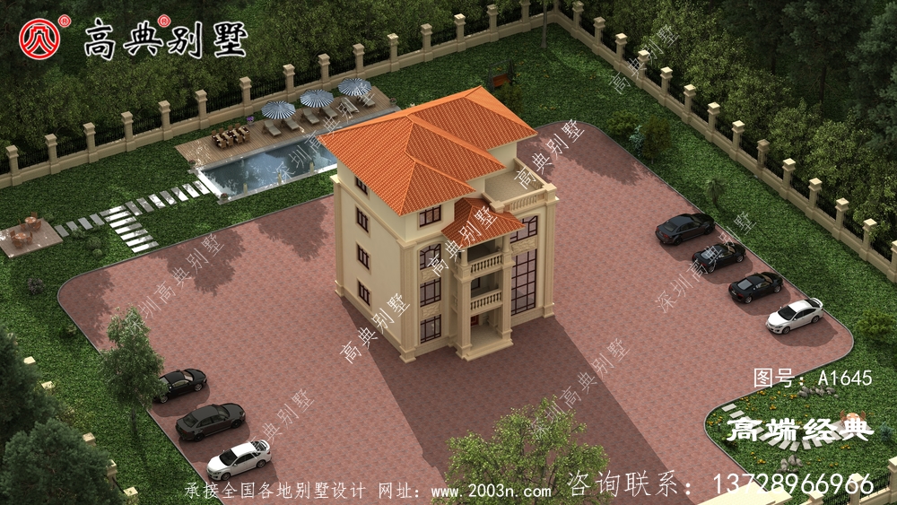簡歐別墅透露出更多的是簡約和大方