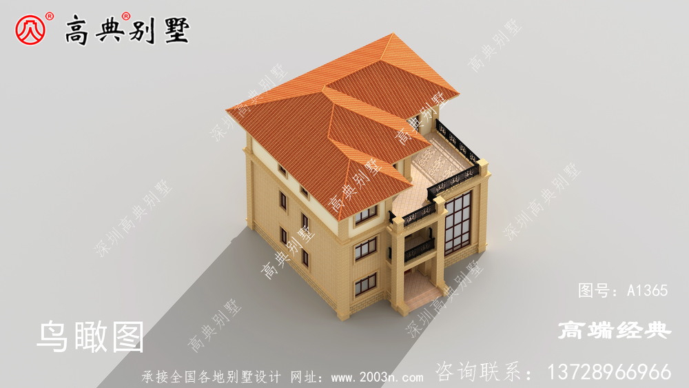 這樣的復式別墅非常適合農村建造!