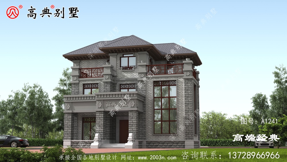 戶外休閑露臺，也讓外形更具層次感
