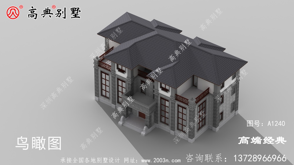 豪華雙復(fù)式中式設(shè)計圖紙,匠心雕琢