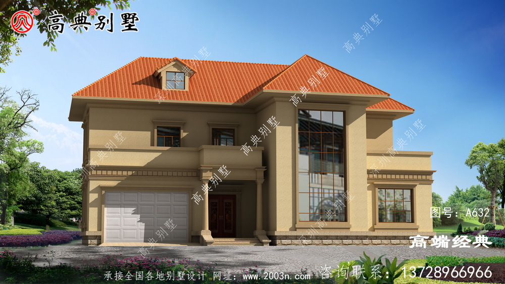 這樣的別墅建在老家倍有面子