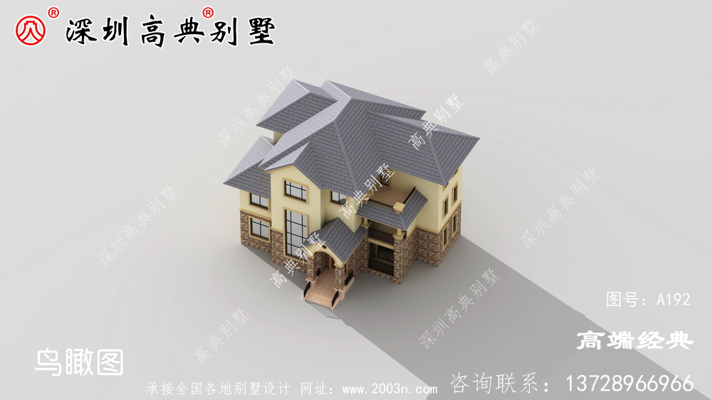 三層農村建房子設計圖，保證讓你眼前一亮