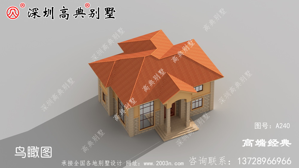 鄉下自建二層房設計圖紙，總有一款是你中意的