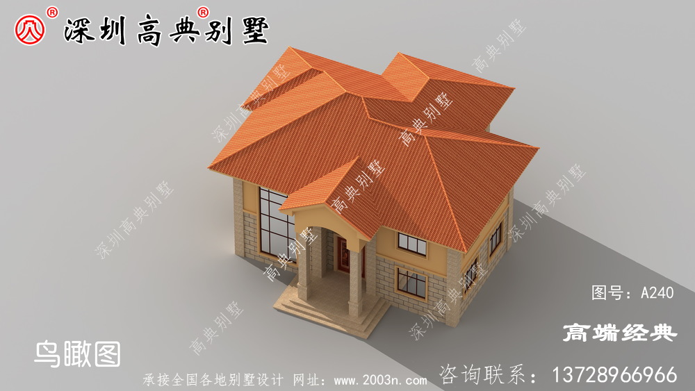 鄉下自建二層房設計圖紙，總有一款是你中意的