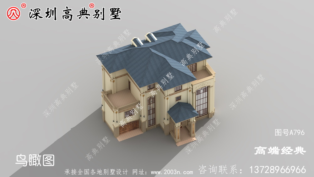 帶車庫的四層別墅設(shè)計(jì)圖，在農(nóng)村建房戶型中，建的最多的還是經(jīng)濟(jì)實(shí)用的