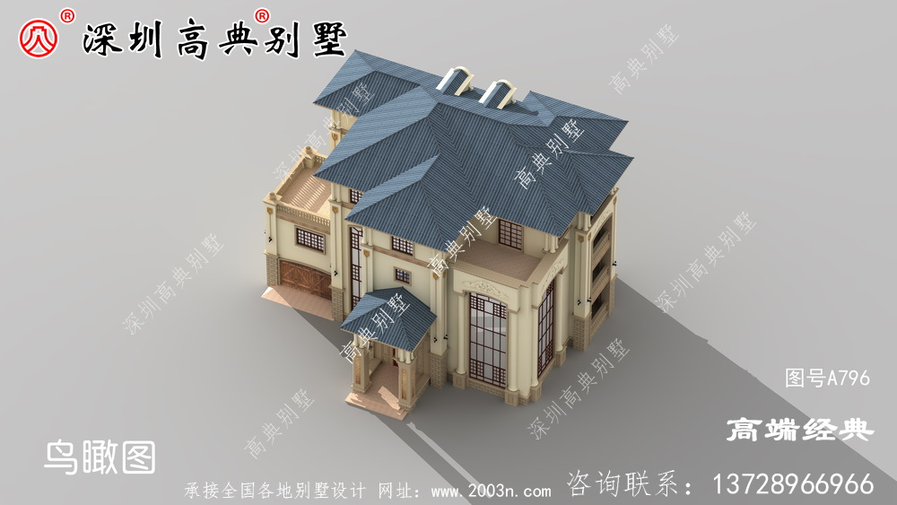帶車庫的四層別墅設(shè)計(jì)圖，在農(nóng)村建房戶型中，建的最多的還是經(jīng)濟(jì)實(shí)用的