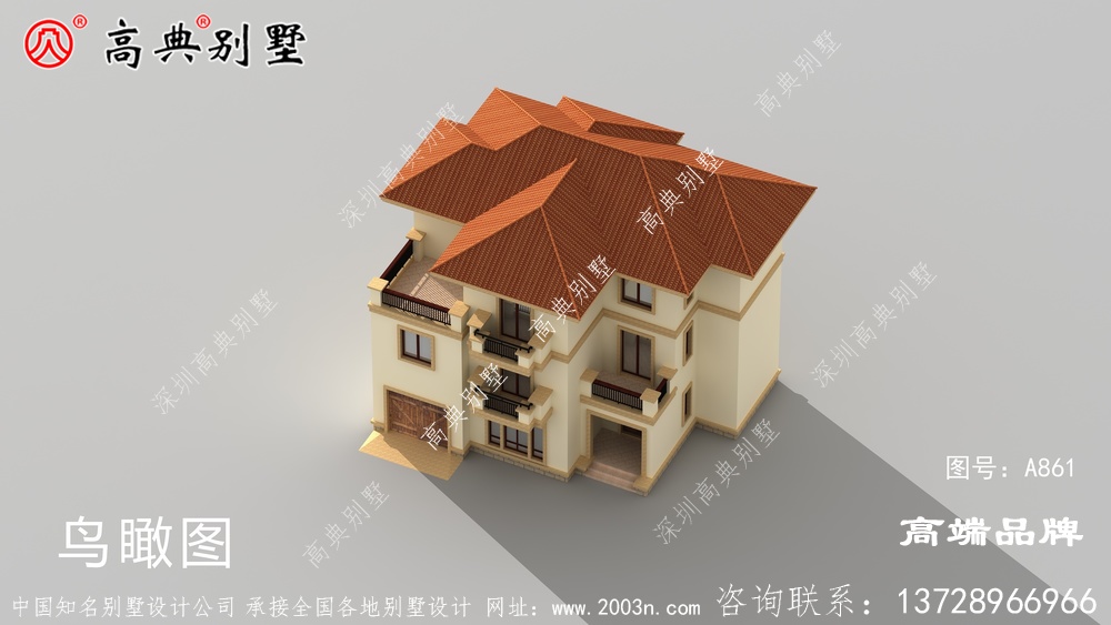多面采光，保證客廳的觀景視野
