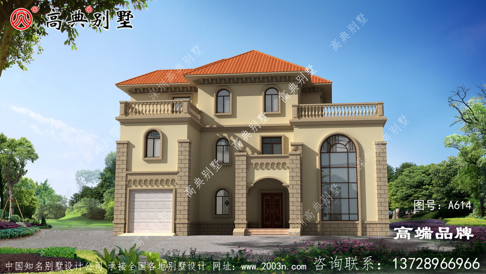 農(nóng)村建房最流行別墅的簡(jiǎn)歐大戶(hù)型復(fù)式別墅外觀圖 農(nóng)村建房最流行別墅的簡(jiǎn)歐大戶(hù)型復(fù)式別墅外觀圖