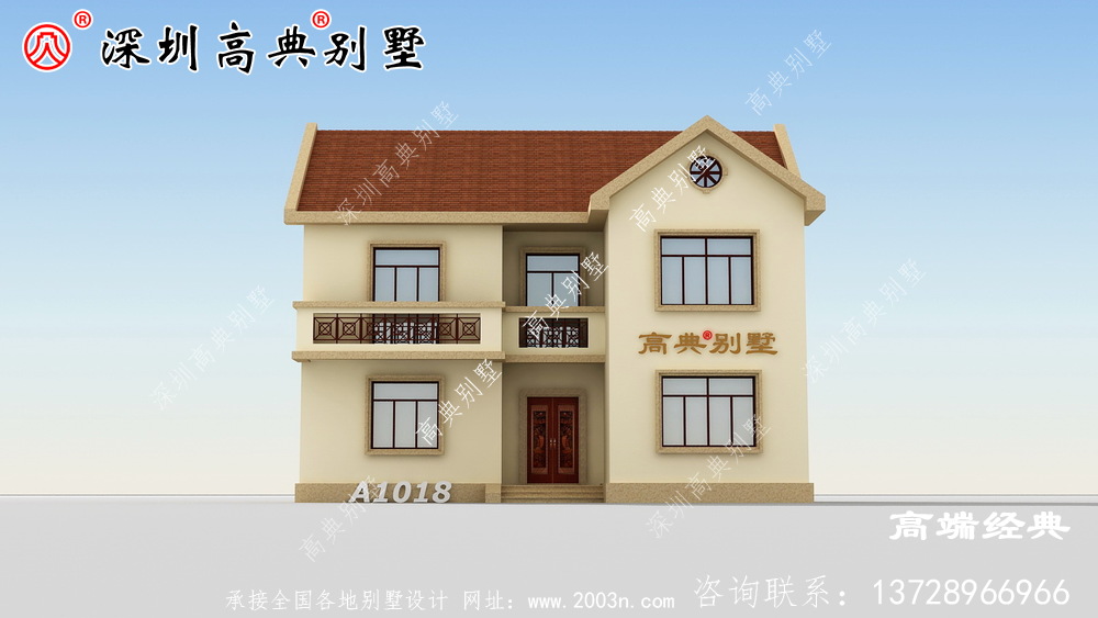 經典戶型別墅設計圖,造價25萬就能蓋得起的別墅 經典戶型別墅設計圖,造價25萬就能蓋得起的別墅