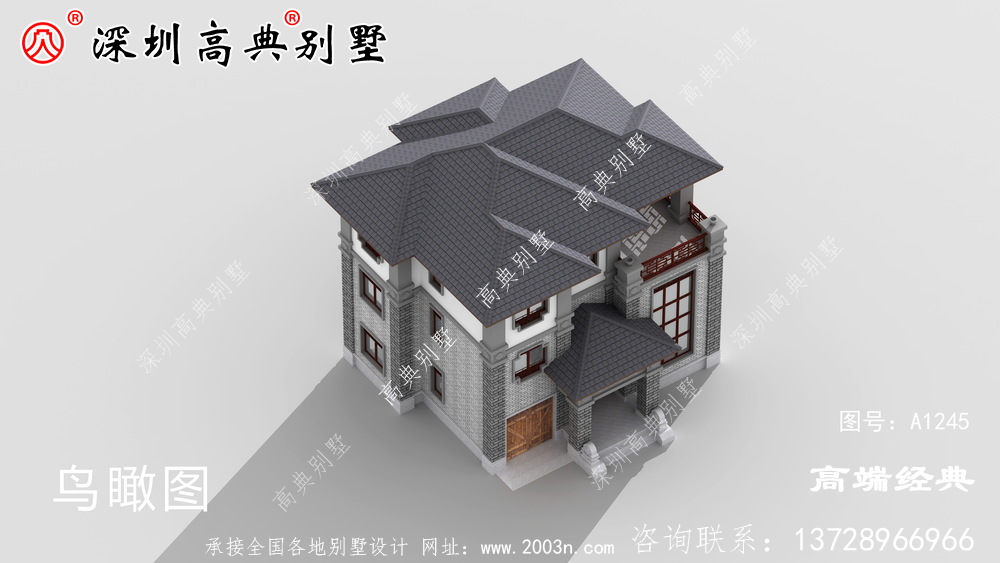 中式四合院，帶庭院，百看不厭，建一棟都倍有面子。