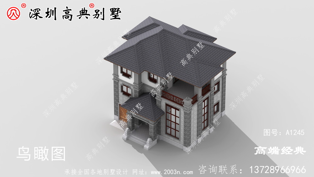 中式四合院，帶庭院，百看不厭，建一棟都倍有面子。