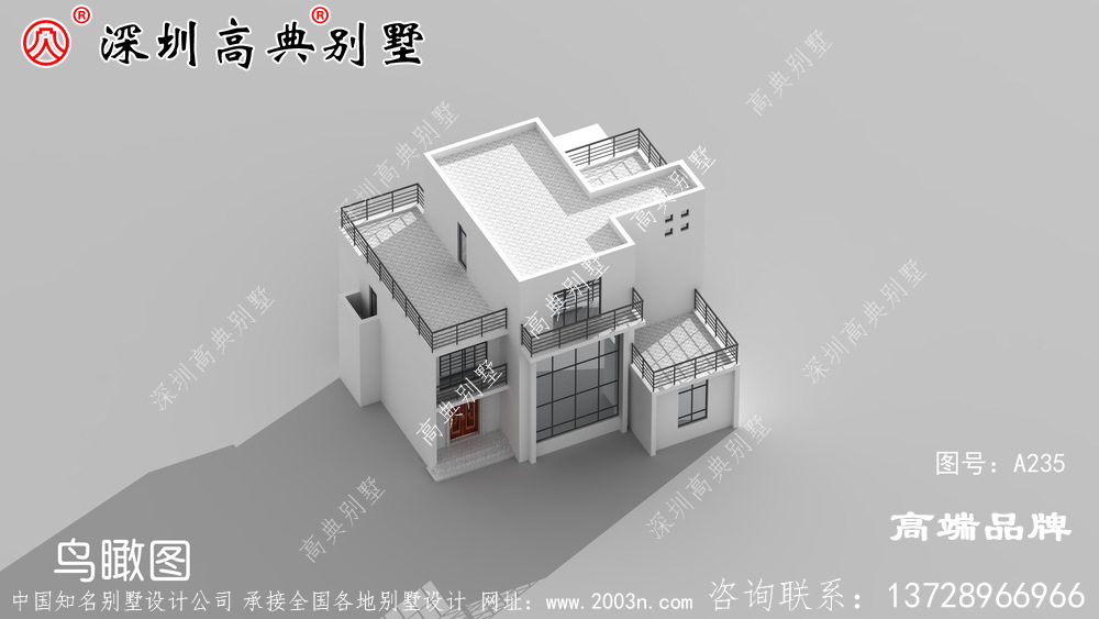 新款別墅設(shè)計圖，別墅也建得如此好看又實用，只要40萬