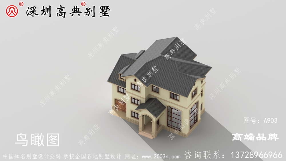 三層農村小別墅，溫馨舒適、簡單實用
