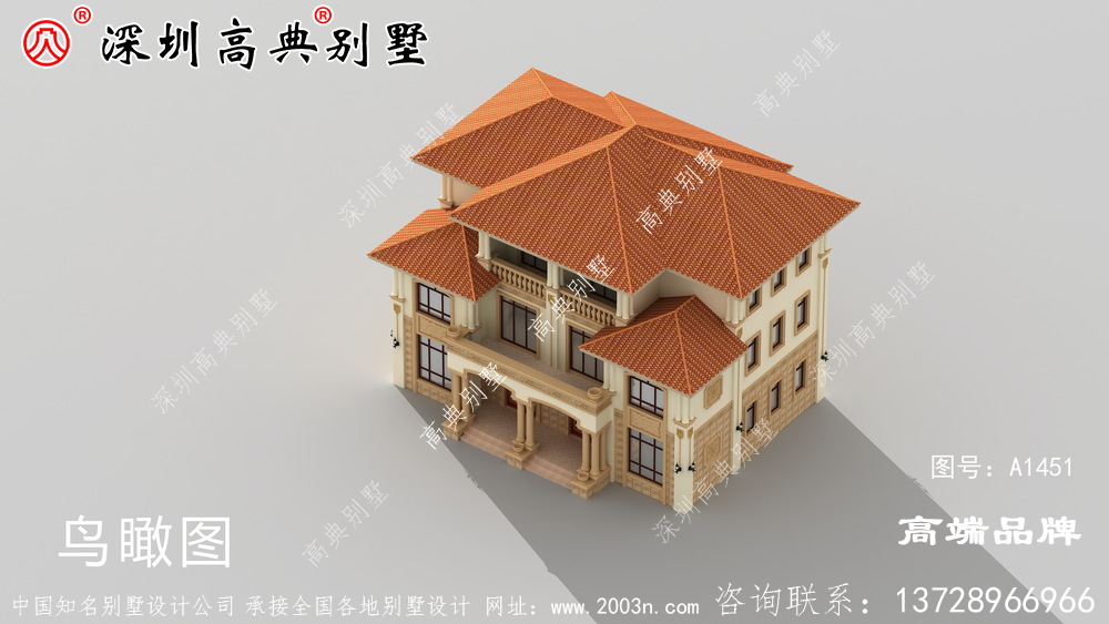 經典二層農村別墅設計圖，外觀漂亮