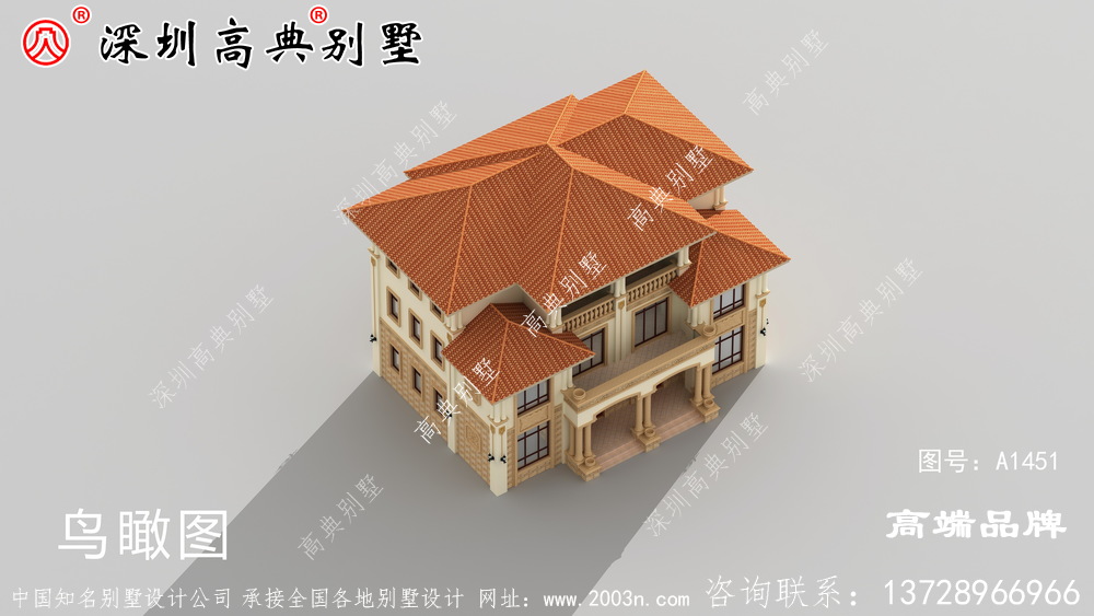 經典二層農村別墅設計圖，外觀漂亮