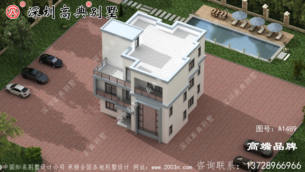 三層自建房設計圖，造價實惠，戶型合理
