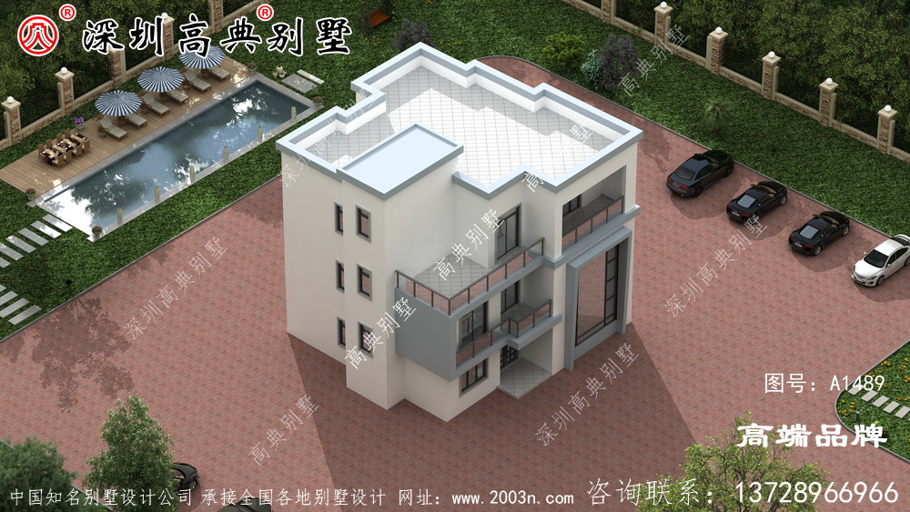 三層自建房設計圖，造價實惠，戶型合理